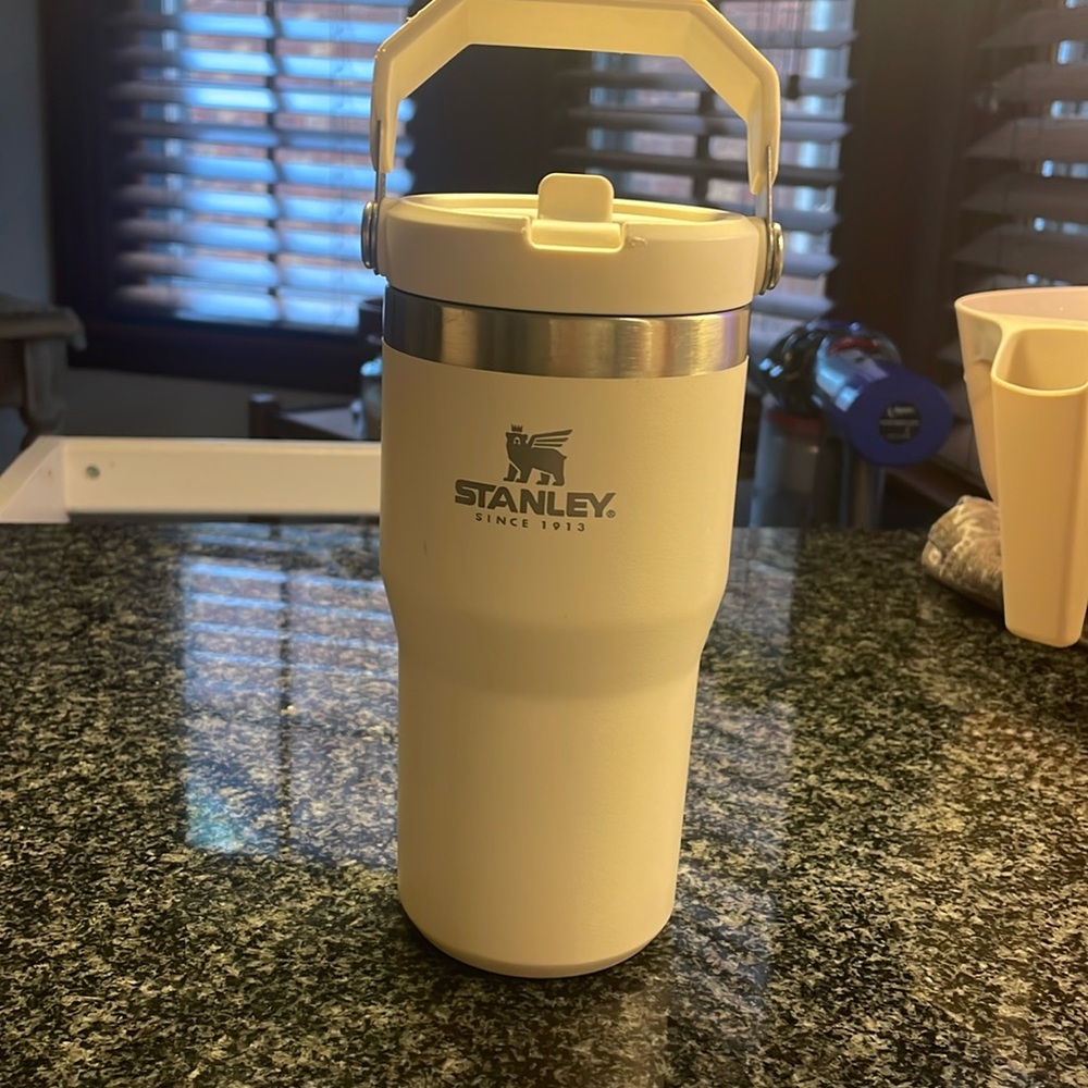 Stanley 20oz straw flip top with handle spill proof